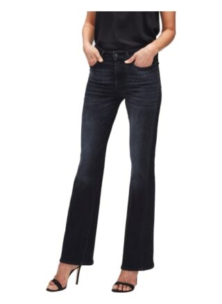 7 For All Mankind Flared Jeans Lisha, Schwarz