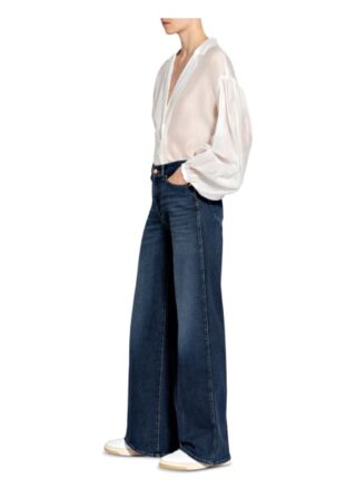 7 For All Mankind Flared Jeans Lotta, Blau