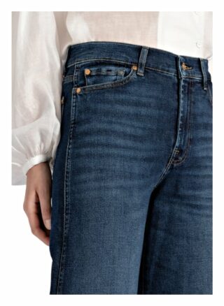 7 For All Mankind Flared Jeans Lotta, Blau