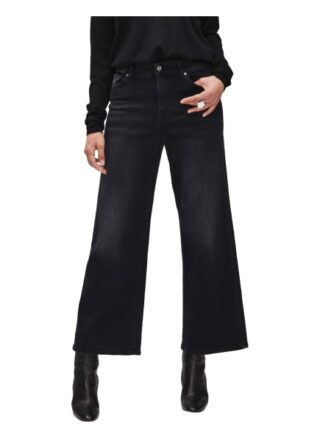 7 For All Mankind Flared Jeans Lotta, Schwarz
