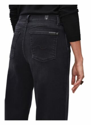 7 For All Mankind Flared Jeans Lotta, Schwarz