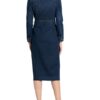 7 For All Mankind Hemdblusenkleid West aus Jeans, Blau