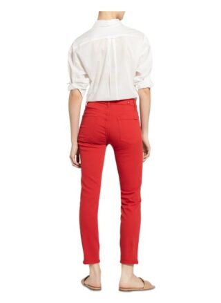 7 For All Mankind Jeans Roxanne Ankle, Rot