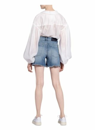 7 For All Mankind Billie Jeans-Shorts Damen, Blau