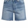 7 For All Mankind Billie Jeans-Shorts Damen, Blau
