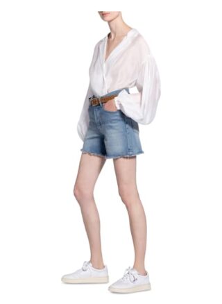 7 For All Mankind Billie Jeans-Shorts Damen, Blau