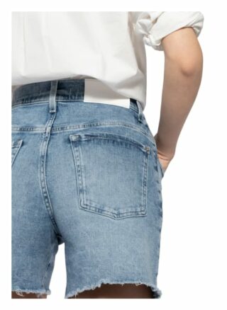 7 For All Mankind Jeans-Shorts Billie, Blau
