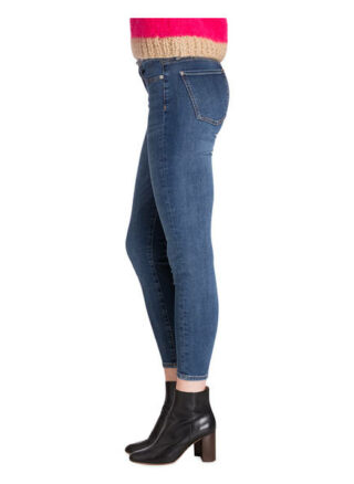 7 For All Mankind Jeans The Skinny Crop, Blau