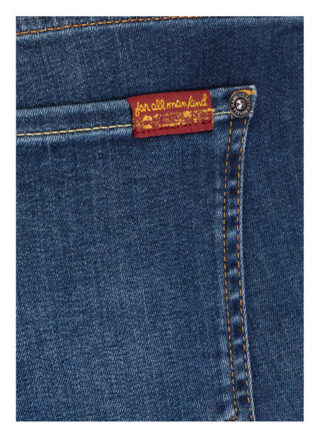 7 For All Mankind Jeans The Skinny Crop, Blau
