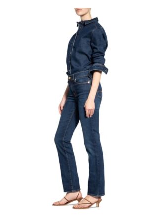 7 For All Mankind Jeans The Straight, Blau