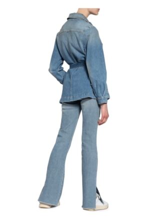 7 For All Mankind Jeansjacke, Blau