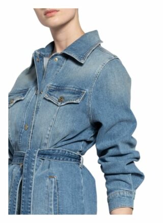 7 For All Mankind Jeansjacke, Blau