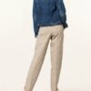7 For All Mankind Modern Trucker Jeansjacke Damen, Blau