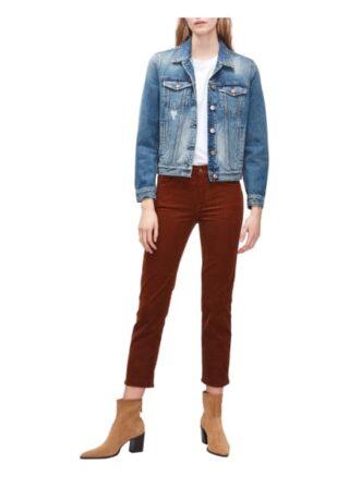 7 For All Mankind Jeansjacke Modern Trucker, Blau