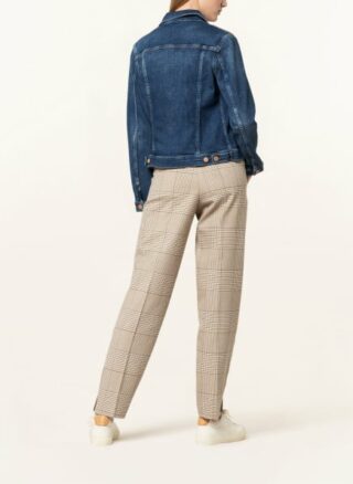 7 For All Mankind Modern Trucker Jeansjacke Damen, Blau