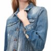 7 For All Mankind Jeansjacke Modern Trucker, Blau