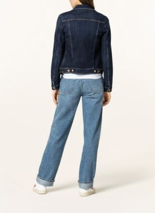 7 For All Mankind Jeansjacke Modern Trucker Luxe, Blau