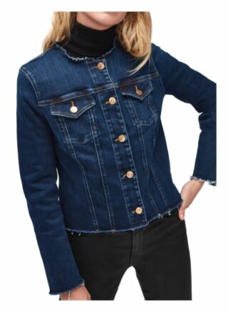 7 For All Mankind Jeansjacke Slim Illusion, Blau