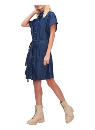 7 For All Mankind Kleid Anett, Blau