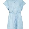 7 For All Mankind Kleid Anett, Blau