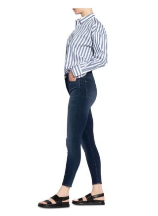 7 For All Mankind Aubrey Skinny Jeans Damen, Blau