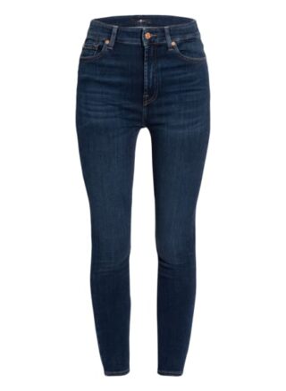 7 For All Mankind Skinny Jeans Aubrey, Blau