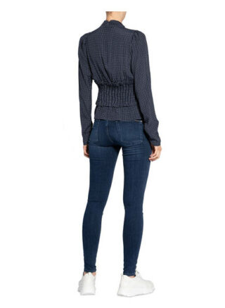 7 For All Mankind Skinny Jeans Damen, Blau