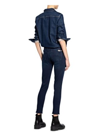 7 For All Mankind Skinny Jeans Pyper, Blau