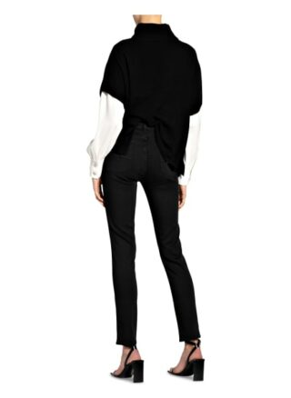7 For All Mankind Skinny Jeans Roxanne Bair, Schwarz
