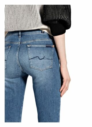 7 For All Mankind Skinny Jeans Roxanne, Blau