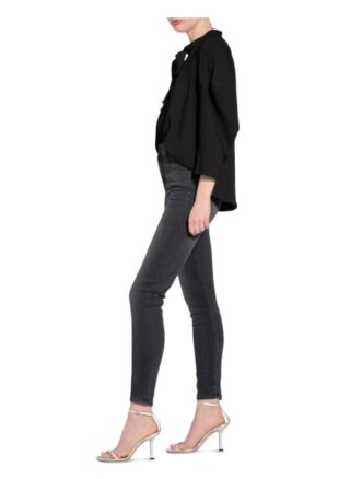 7 For All Mankind Skinny Jeans Slim Illusion Aubrey, Schwarz