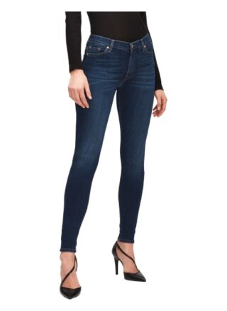 7 For All Mankind The Hw Skinny Skinny Fit Skinny Jeans Damen, Blau