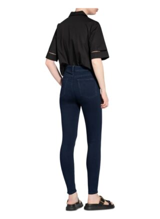 7 For All Mankind Slim Illusion Skinny Jeans Damen, Blau