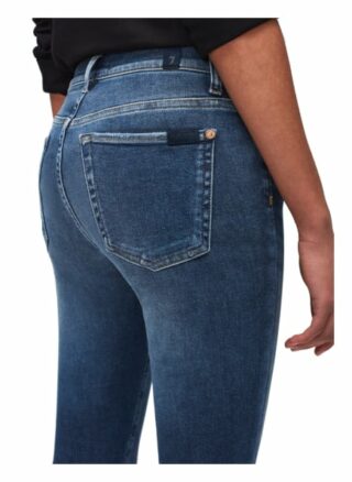 7 For All Mankind The Hw Skinny Skinny Fit Skinny Jeans Damen, Blau