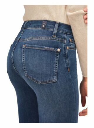 7 For All Mankind The Hw Skinny Skinny Fit Skinny Jeans Damen, Blau