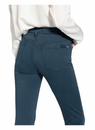 7 For All Mankind Skinny Jeans Slim Illusion, Blau