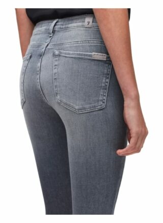 7 For All Mankind Skinny Jeans Slim Illusion, Grau