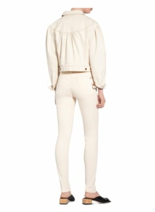 7 For All Mankind Skinny Jeans Slim Illusion, Weiß