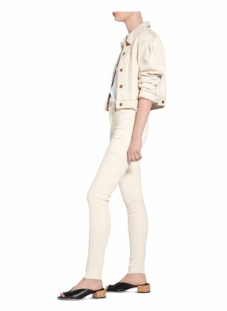 7 For All Mankind Skinny Jeans Slim Illusion, Weiß