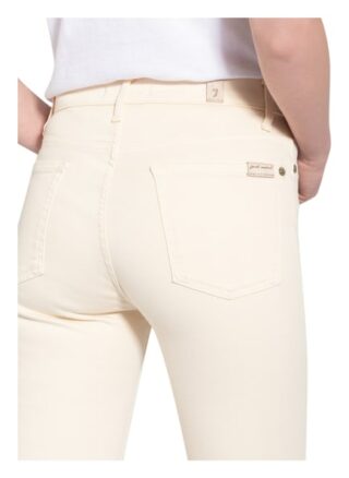 7 For All Mankind Skinny Jeans Slim Illusion, Weiß