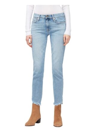 7 For All Mankind Skinny Jeans The Skinny Crop, Blau