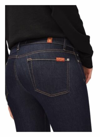 7 For All Mankind The Skinny Crop Skinny Fit Skinny Jeans Damen, Blau
