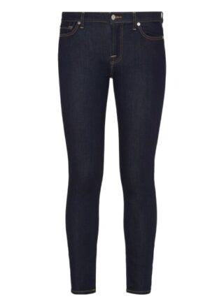 7 For All Mankind The Skinny Crop Skinny Fit Skinny Jeans Damen, Blau