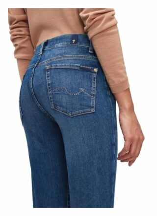 7 For All Mankind Slim Jeans Roxanne Ankle, Blau