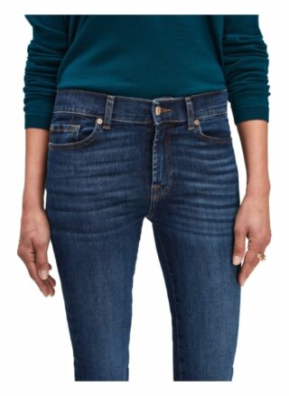 7 For All Mankind Roxanne Slim Fit Slim Fit Jeans Damen, Blau