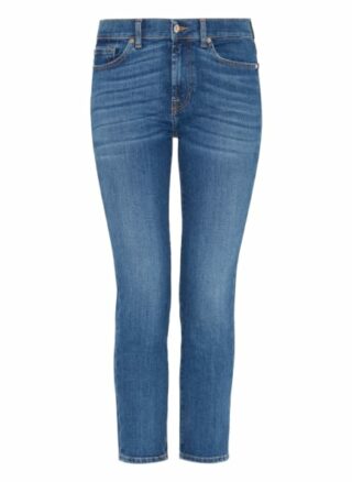 7 For All Mankind Slim Jeans Roxanne Ankle, Blau