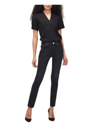 7 For All Mankind Slim Jeans Roxanne, Schwarz