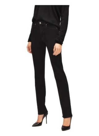 7 For All Mankind Straight Jeans The Straight, Schwarz