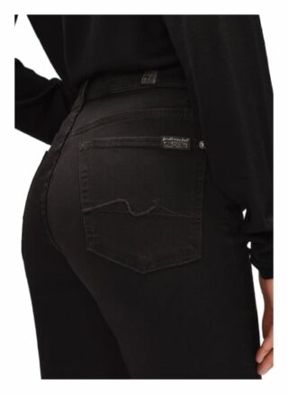 7 For All Mankind Straight Jeans The Straight, Schwarz