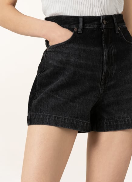 Acne Studios Jeans-Shorts Damen, Schwarz